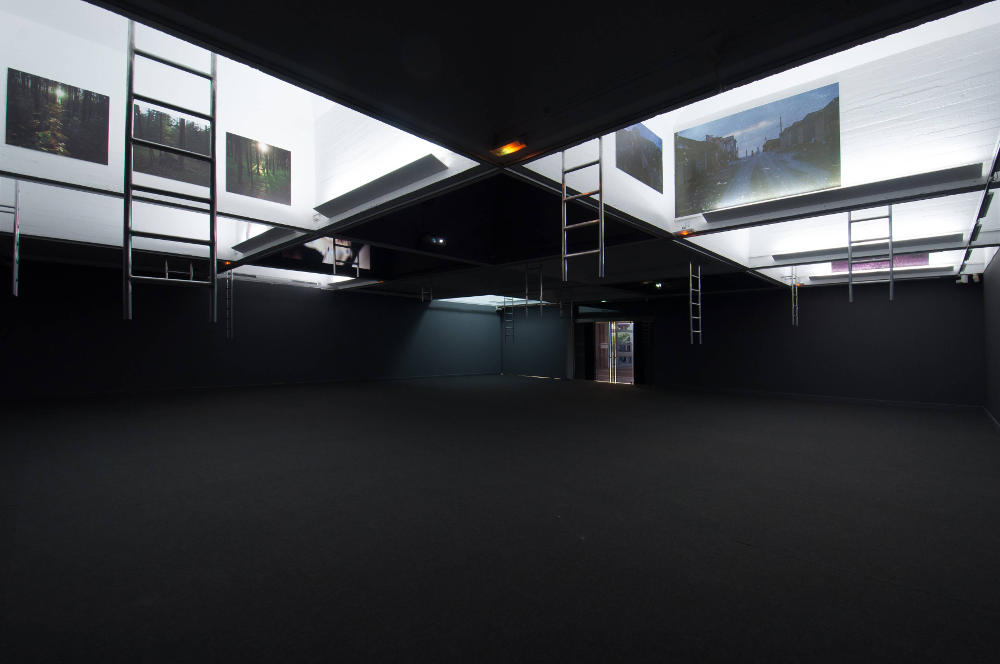 vue du plafond de la galerie avec photos et vidéos