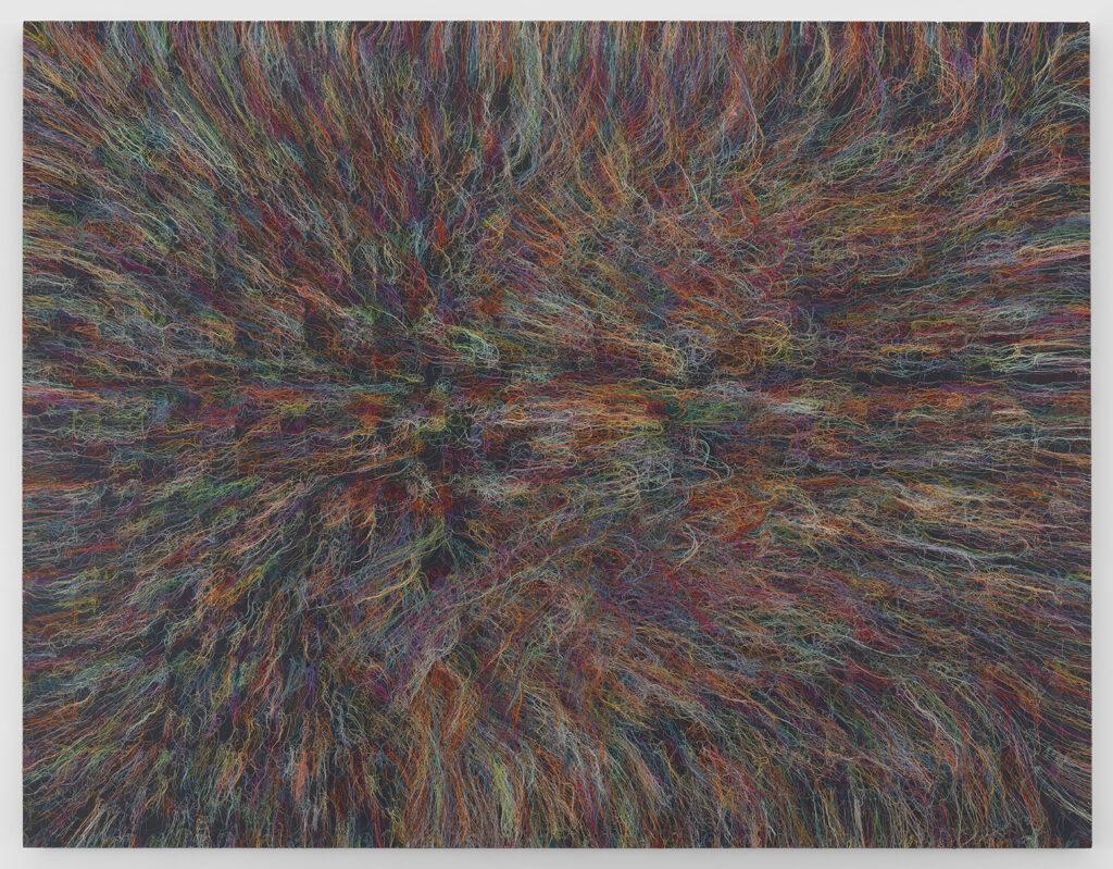 peinture abstraite colorée