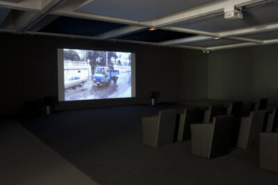 Projection du film l'Echappée Vive en amphithéâtre
