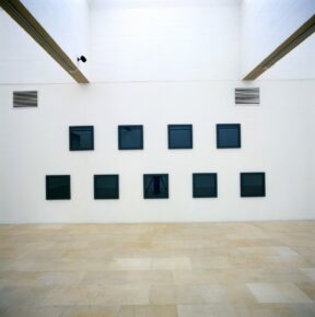 bois, verre, peinture vinylique