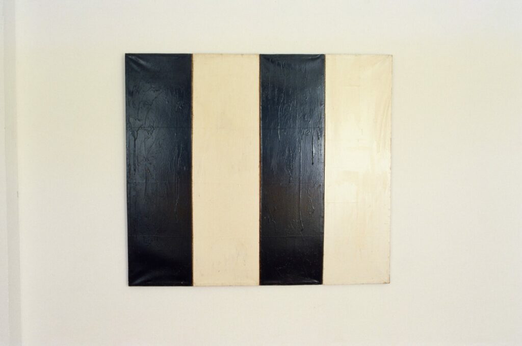 huile sur papier sur toile