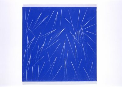 peinture griffé, strié