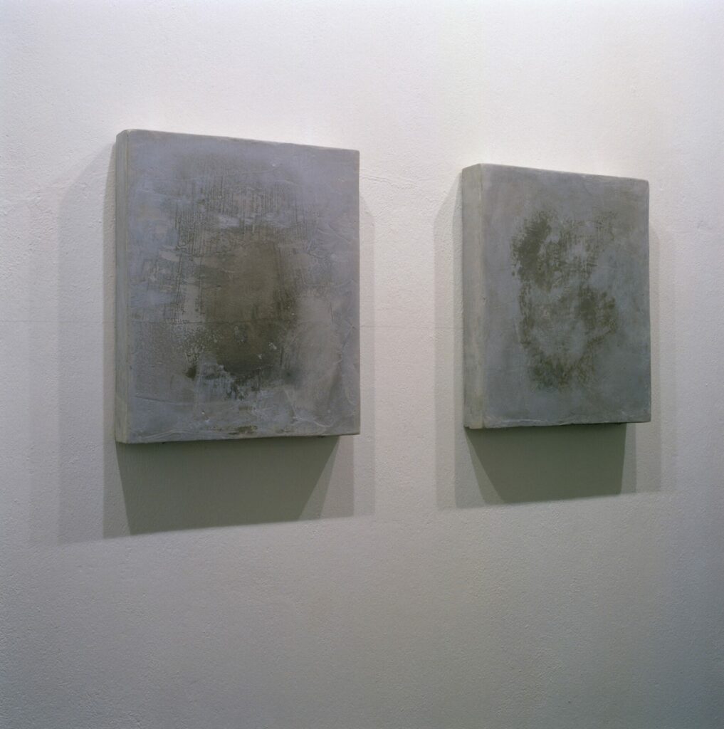 béton, eau, plexiglas