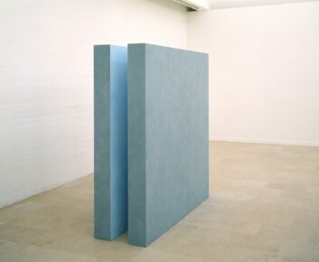 sculptures bleus