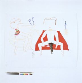 dessin feutre gouache grand format