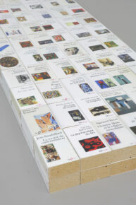 120 briques, tirages photographiques sur papier archives