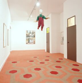 moquette découpée (en collaboration avec B. Peinado)